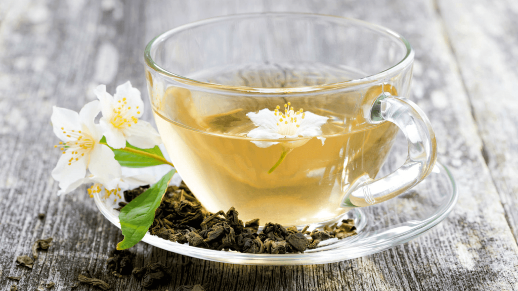 green tea with jasmine